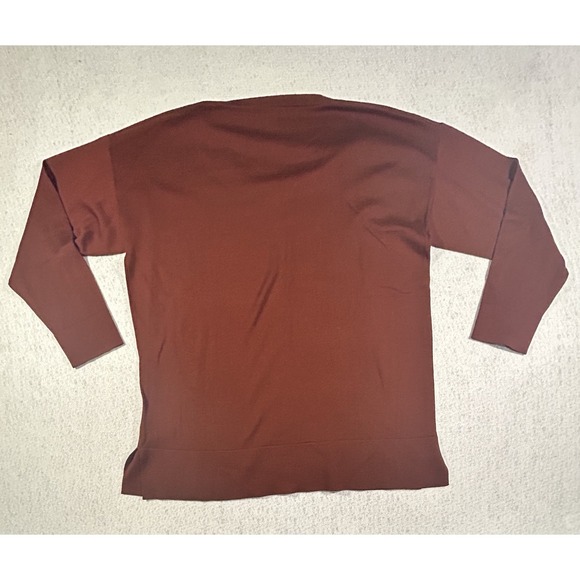 Pendleton Sweater Merino Wool Men's Size XL V-Neck Brown - Picture 8 of 12